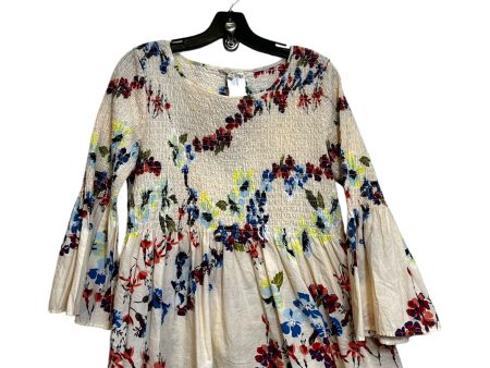 Blouse 3 4 Sleeve By Jane And Delancey In Flowered, Size: S Sale