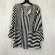 Blouse Long Sleeve By Chicos In Black & White, Size: M Cheap