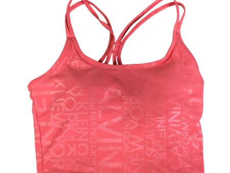 Athletic Bra By Calvin Klein Performance In Pink, Size: S Supply