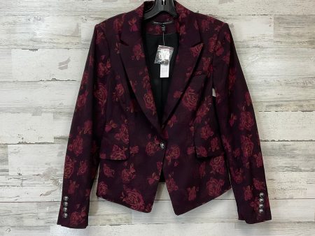 Blazer By White House Black Market In Maroon, Size: M on Sale