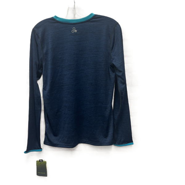 Athletic Top Long Sleeve Crewneck By Tek Gear In Blue, Size: Xl on Sale