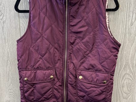 Vest Faux Fur & Sherpa By Miami In Purple, Size: M Cheap