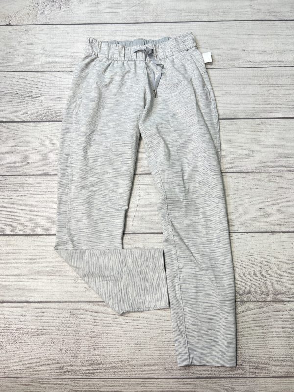 Athletic Pants By Lululemon In Grey, Size: S Supply