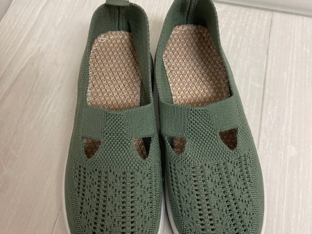 Shoes Flats By Clothes Mentor In Green, Size: 7.5 Online Hot Sale