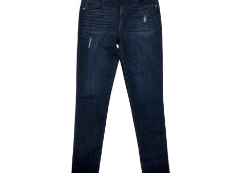 Jeans Skinny By MAC AND ME In Blue Denim, Size: 2 For Cheap