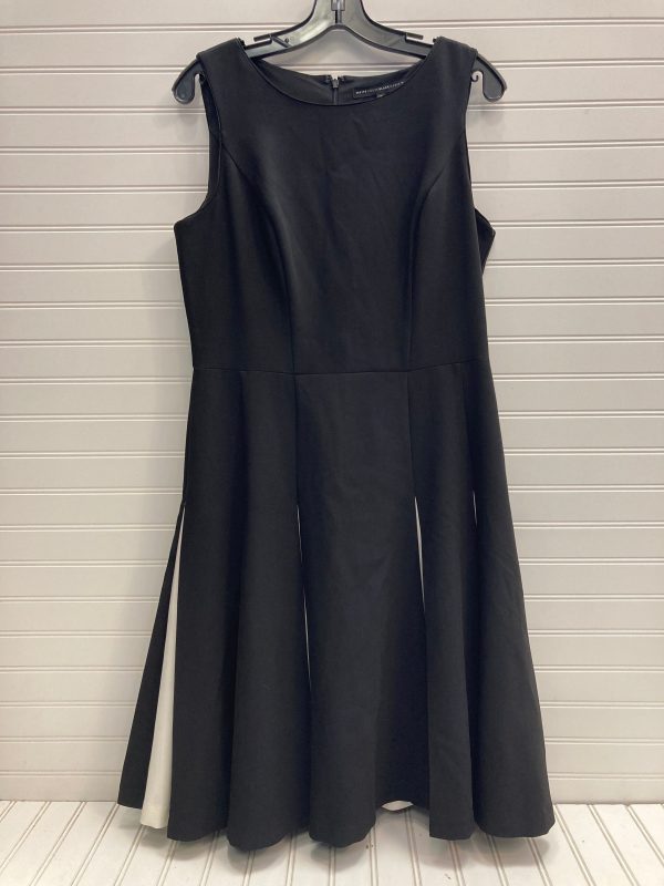 Black & White Dress Work White House Black Market, Size 10 Online now