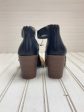 Black & Brown Sandals Heels Block Frye And Co, Size 9.5 For Discount