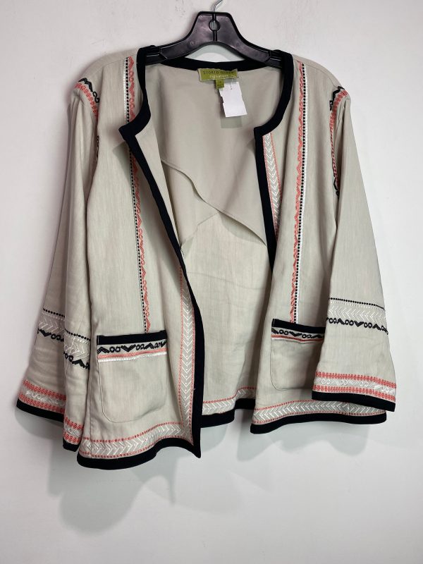 Blazer By Sigrid Olsen In Cream, Size: Xl Online now