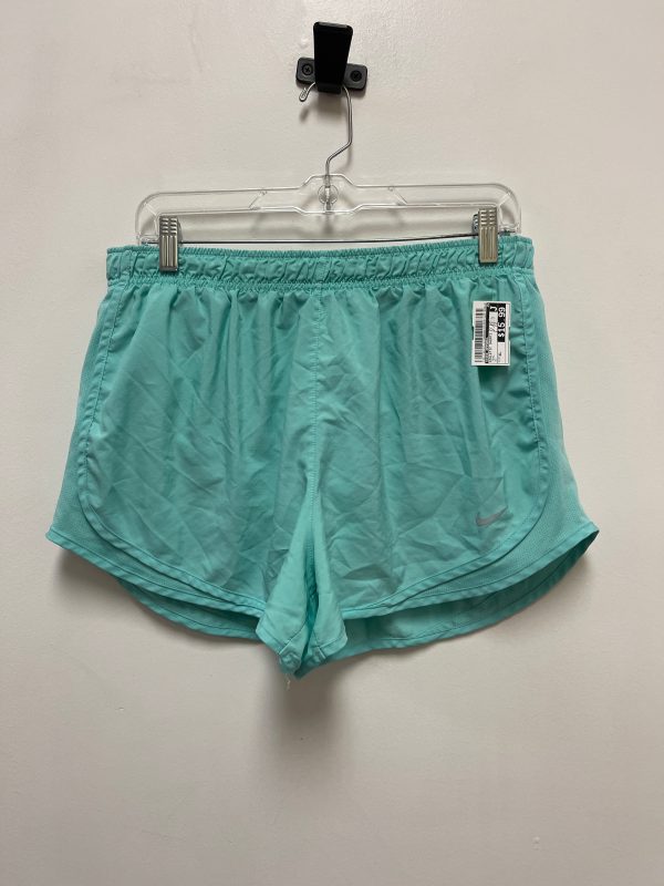 Athletic Shorts By Nike Apparel In Teal, Size: Xl Online