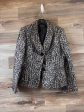 Blazer By Clothes Mentor In Black & Silver, Size: M Sale