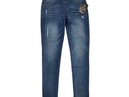 Jeans Skinny By MAC AND ME In Blue Denim, Size: 4 Discount