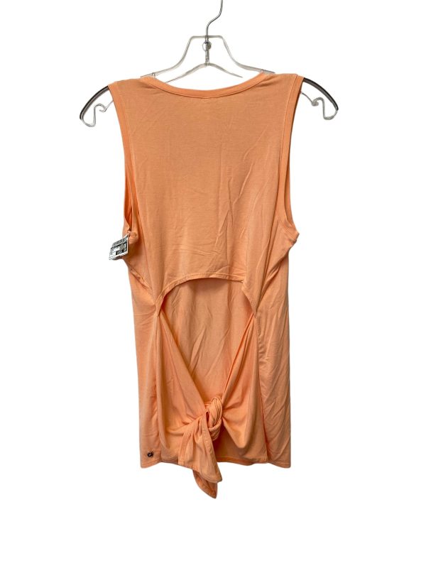 Athletic Tank Top By Fabletics In Orange, Size: S Hot on Sale