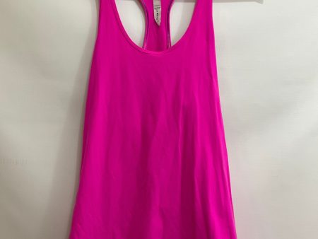 Athletic Tank Top By Lululemon In Pink, Size: 8 Supply