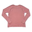 Athletic Top Long Sleeve Crewneck By Calia In Pink, Size: L For Cheap