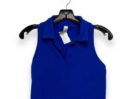 Athletic Tank Top By 90 Degrees By Reflex In Blue, Size: M For Cheap