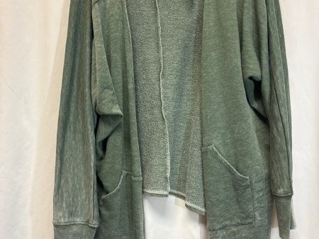 Cardigan By Allen Allen In Green, Size: M For Sale