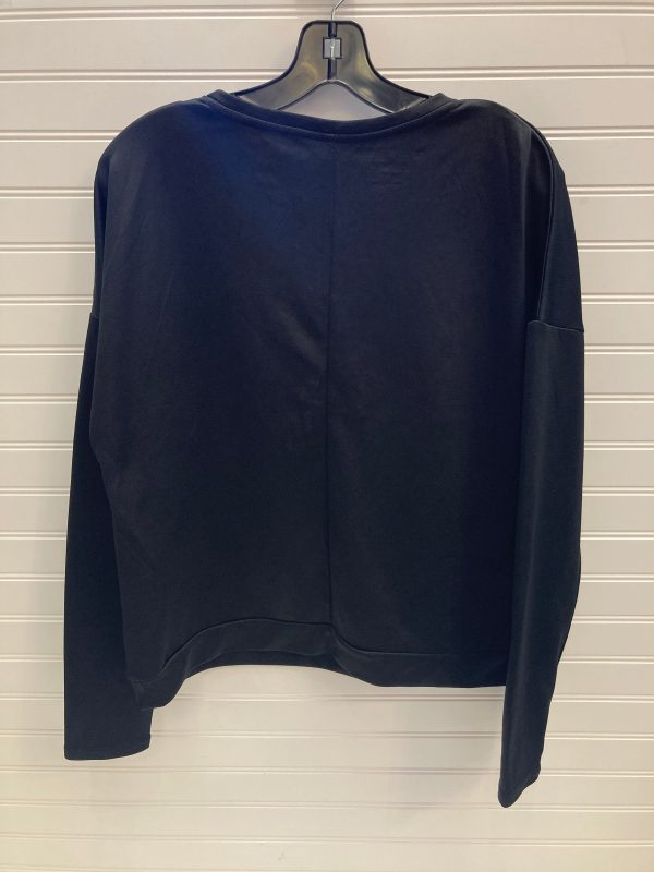 Athletic Top Long Sleeve Crewneck By Cma In Black, Size: M Online Sale