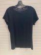 Black Top Short Sleeve Lauren By Ralph Lauren, Size Xl Online