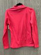 Athletic Top Long Sleeve Collar By Under Armour In Pink, Size: M For Sale