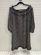 Black & Cream Dress Casual Short Max Studio, Size M Online Hot Sale