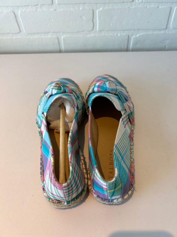 Shoes Flats By Talbots In Blue, Size: 7.5 Online Hot Sale