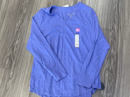 Purple Top Long Sleeve Clothes Mentor, Size 2x Sale