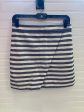 Blue & White Skirt Mini & Short J. Crew, Size 0 Online now