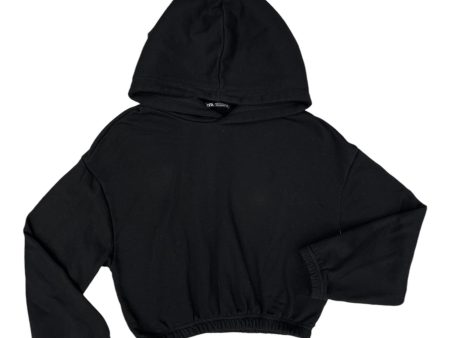 Sweatshirt Hoodie By Zara In Black, Size: M Cheap