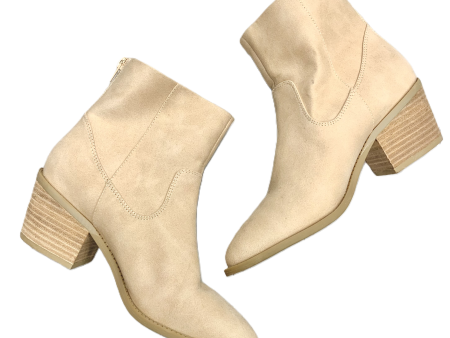 Boots Ankle Heels By Dolce Vita In Tan, Size: 7 Online Sale