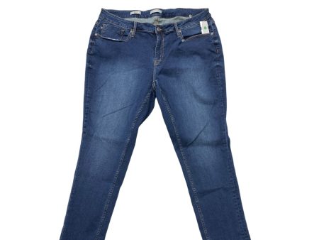 Jeans Skinny By Vigoss In Blue Denim, Size: 3x Discount