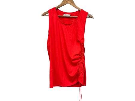 Athletic Top Short Sleeve By Athleta In Red, Size: L Discount