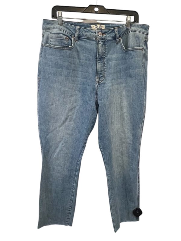 Jeans Skinny By We The Free In Blue Denim, Size: 12 Supply