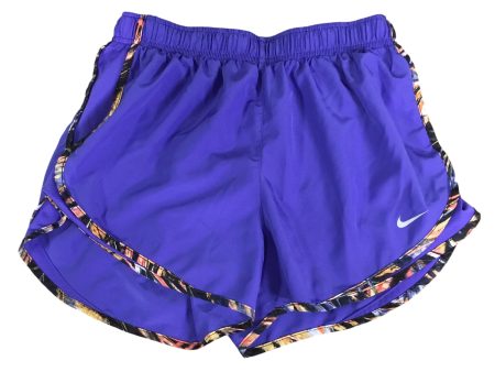 Athletic Shorts By Nike Apparel In Purple, Size: M For Sale