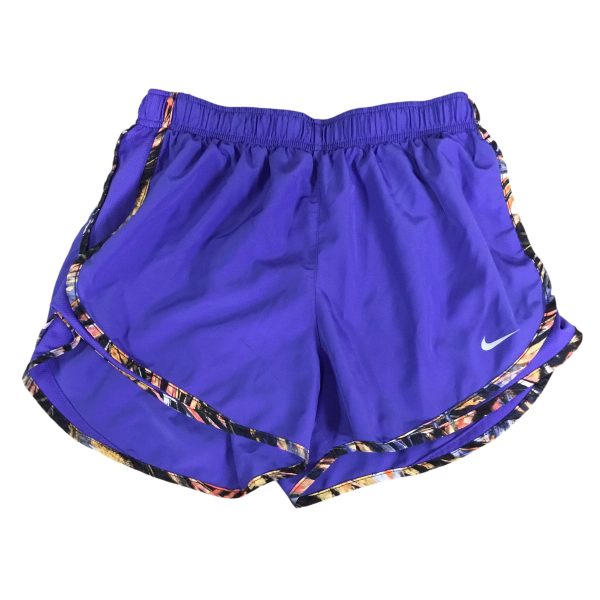 Athletic Shorts By Nike Apparel In Purple, Size: M For Sale