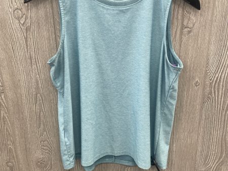 Athletic Tank Top By Eddie Bauer In Blue, Size: Xs Discount