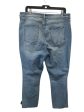 Jeans Skinny By We The Free In Blue Denim, Size: 12 Supply