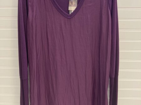 Purple Top Long Sleeve Lola & Sophie, Size Xl For Sale