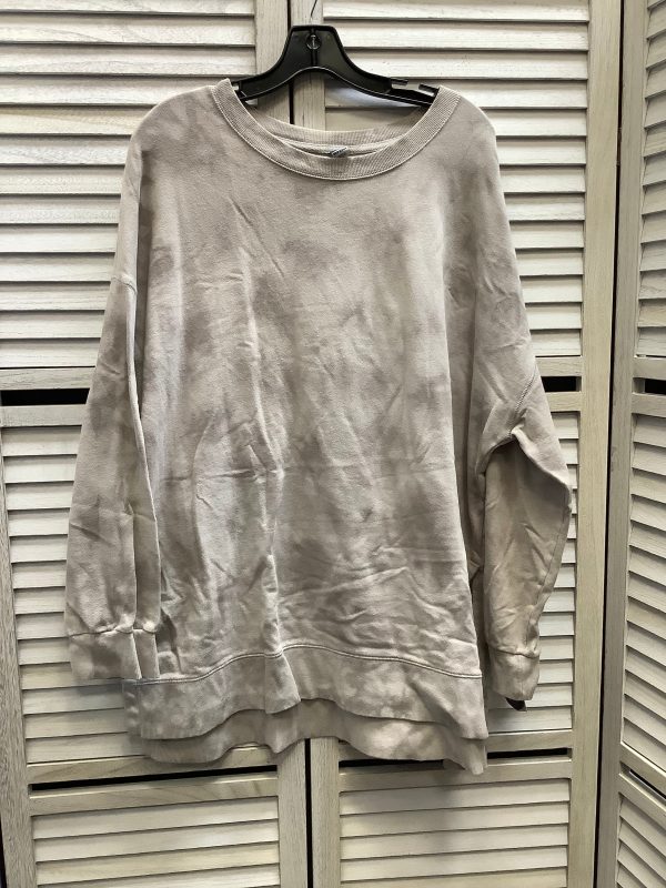 Sweatshirt Crewneck By Old Navy In Grey, Size: Xl Hot on Sale