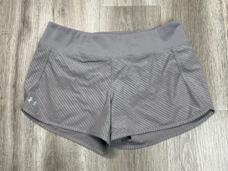 Athletic Shorts By Under Armour In Grey, Size: M Hot on Sale