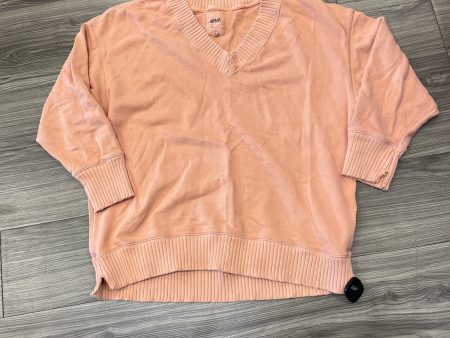 Sweatshirt Crewneck By Aerie In Peach, Size: M Sale