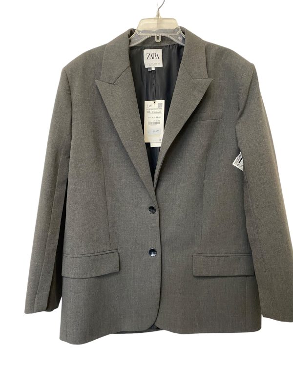 Blazer By Zara In Grey, Size: Xl on Sale