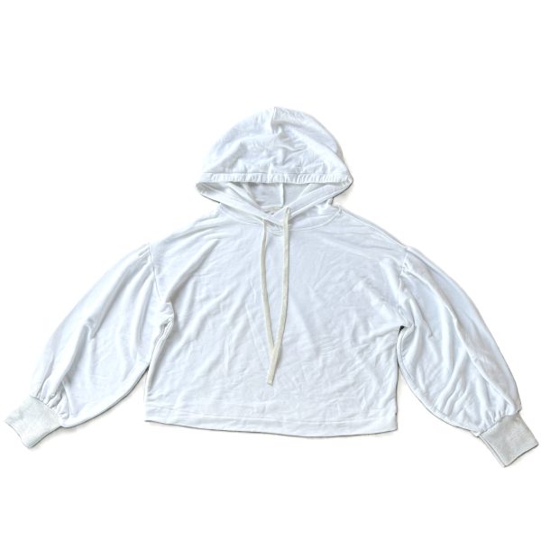 Sweatshirt Hoodie By Ramy Brook In White, Size: M Online Hot Sale