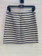 Blue & White Skirt Mini & Short J. Crew, Size 0 Online now