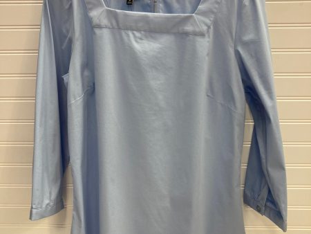 Top 3 4 Sleeve By Talbots In Blue, Size: M Sale