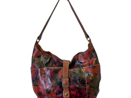 Handbag Designer By Patricia Nash In Brown & Red, Size:Large For Sale