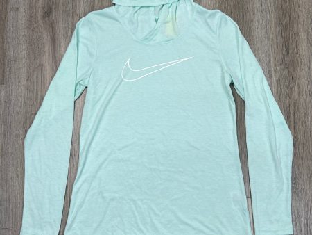 Athletic Top Long Sleeve Hoodie By Nike Apparel In Green, Size: S Supply