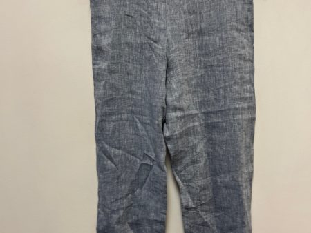 Blue Pants Linen Bryn Walker, Size 12 For Sale