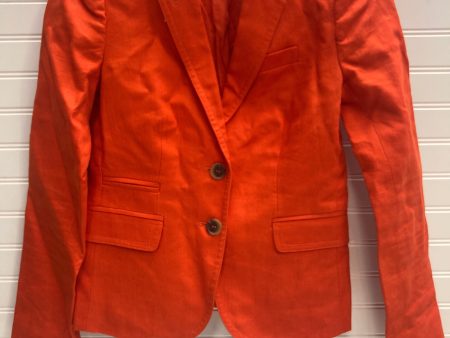 Blazer By J. Crew In Orange, Size: 0p Online now