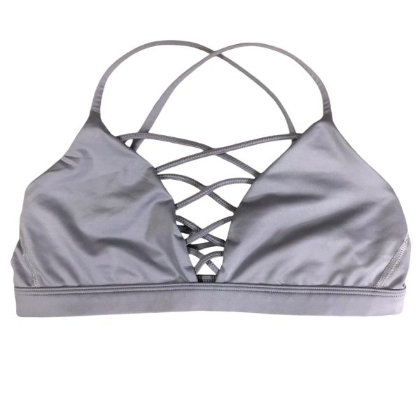 Athletic Bra By Victorias Secret In Grey, Size: M Cheap