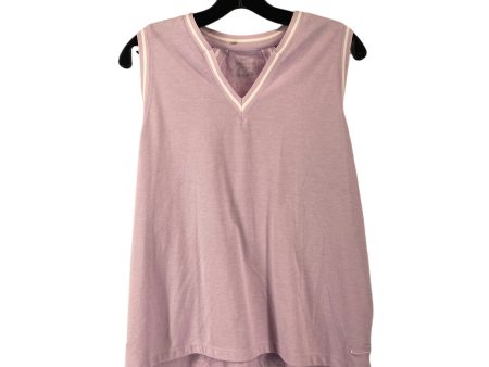 Athletic Tank Top By Nike In Purple, Size: L Sale